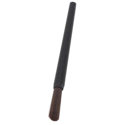 Black Nylon Bristles Coffee Grinder Brush Durable Plastic Handle Efficient