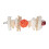 Calcium Cuttlefish Bone Parrot Toy Hand Woven 15