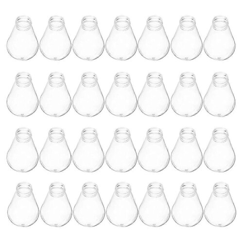 Plastic E27 Light Bulb Covers Standard Interface Lamp Shades for String Lights Protectors for Exten