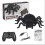 Rc Remote Control Wall Climbing Horrible Big Black Spider Prank Toy simulation tricky toy 1