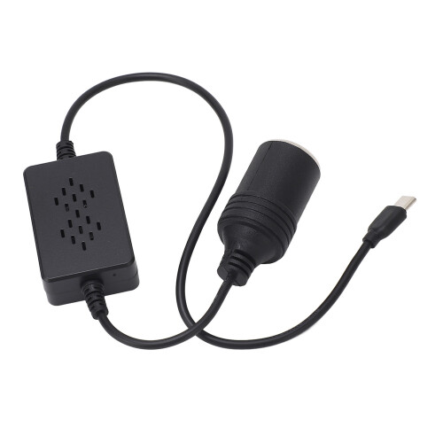 Type C 12V Cigar Lighter Socket Adapter DC12V1A