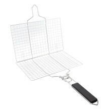 304 Stainless Steel Fish Grill Rack Foldable