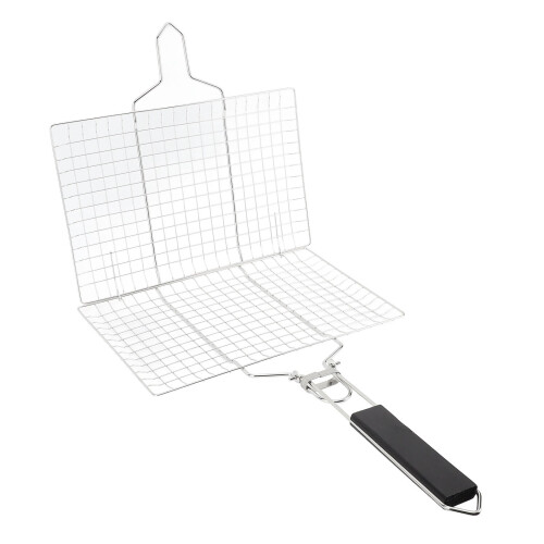 304 Stainless Steel Fish Grill Rack Foldable
