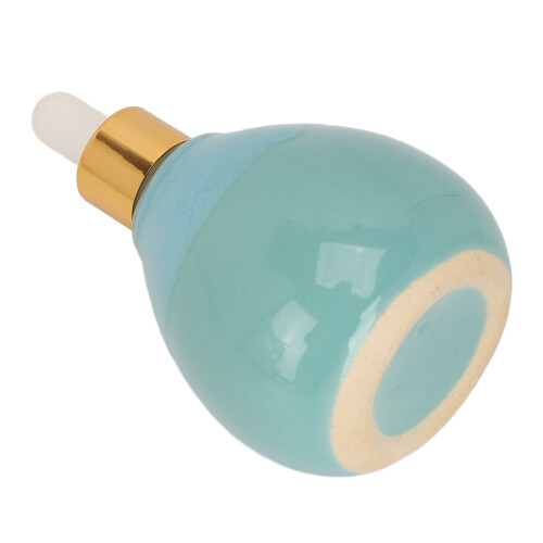 Blue 95ml Ceramic Essential Oil Bottle Airtight