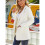 (L,White)Women Open Front Blazers Long Sleeve Casual Office Slim Suit Jacket 2
