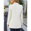 (S,White)Women Open Front Blazers Long Sleeve Casual Office Slim Suit Jacket 2