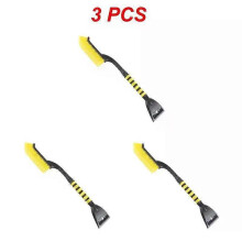 (B(3PCS)1~5PCS 2in1 Car Snow Ice Scraper Brush Detachable With Foam Grip For Car Windshield Hot