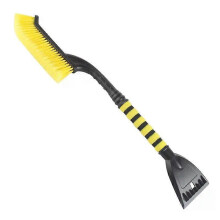 (B(1PCS)1~5PCS 2in1 Car Snow Ice Scraper Brush Detachable With Foam Grip For Car Windshield Hot