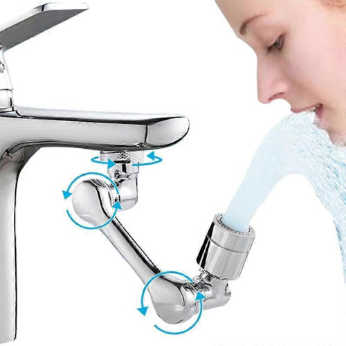 (Single Mode)Faucet Extender Rotating Splash-proof Filter Faucet Swivel Spray For Kitchen and toilet 1
