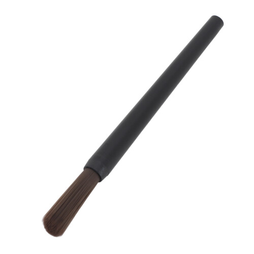 Black Nylon Bristles Coffee Grinder Brush Durable Plastic Handle Efficient 2