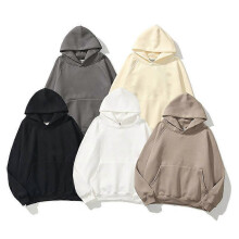 (S,Black)Adult Casual Loose Hoodie Sweatshirt Autumn & Winter Pullover
