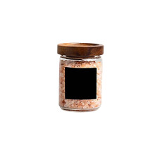Boîte de rangement transparente, pot en verre de qualité-200 1