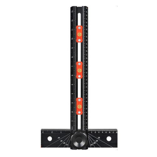 Aluminum T Square For Woodworking With Automatic-Splicing 400mm