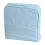 Stylish PU Leather Cosmetic Case Stand Up Structure For-Blue 1