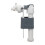 Replacement Concealled Toilets Tank Filling Valves Water-1/2'' 1