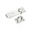 Hasp Staple Shed Latches With High Security Rusts-3 inches 1