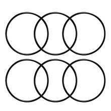 O Rings Replacement Perfect 60mm Diameter For Swimming-6 pack