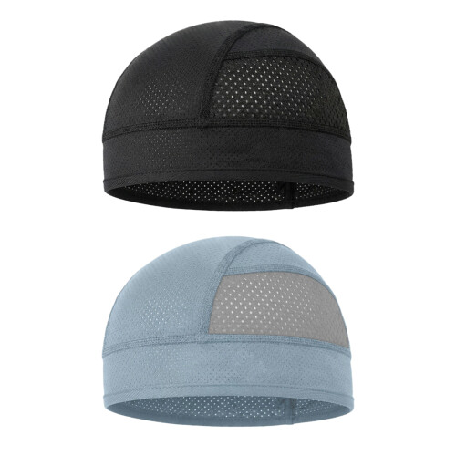 Cooling Helmet Liners Moisture Wicking-black a blue os