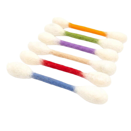 6x Interactive Plush Catnips Toy For Aggressive-color set