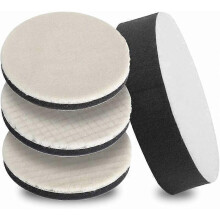 Car Polishing Wool and Sponges 125mm, Pack of 4 Sponge Polishing Bonnet Pads Polishing Disc for Polishing Machine Polisher Grinding Machine Car Polish
