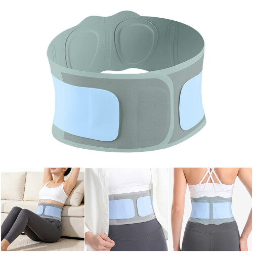 Gentle Supportive Waist Guard Belt For Strength-Black S 2