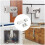 Hasp Staple Shed Latches With High Security Rusts-3 inches 3