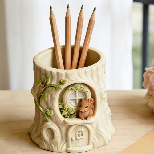 Squirrel House Silicone Craft Molds Multipurpose Silicone Candle 1