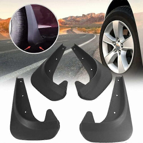 4pcs Universal Car Mud Flaps, Wear-Resistant and Splash-Resistant 1
