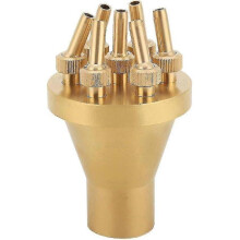 Fountain Nozzle, 1 Inch DN25 Water Fountain Nozzle 2 Tier Center Straight Style Fountain Nozzle Gard