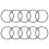 Pack of 60mm Bulkhead O Rings Replacement Set Good-3 pack 2