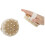 Handheld Soft Bead Massage Brush Dry Exfoliating Brush 3