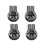 4pcs Car Tail Light Brake Lamp Socket Holders 81275-12501 for 2013-2016 2.5l 1