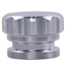 2 Inch 51mm Aluminum Alloy Welded On The Filler Neck And Auto Parts Modified Tank Cap Silver
