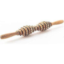 Accessories Anti Cellulite Masseur Rouleau de Massage Appareil Maderothrapie Bois 40 cm