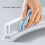 Foldable shower barrier and retention system for dams, keeping water within the threshold (1m) - 4