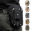 1x Tactical Belt Bag Black Essential Men's Accessory 2