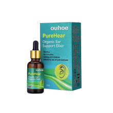 OUHOE organic ear protectant for ear discomfort, cleaning earwax for body comfort, ear massage, daily care drops