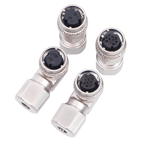 Premium Gold Plated 10 Pin Aviation Plugs Socket Waterproof-2 1