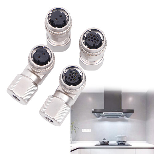 Premium Gold Plated 10 Pin Aviation Plugs Socket Waterproof-2 2