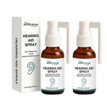 (2pcs) 1-3X Hearing Aid Spray Ear Care Spray - Improves Hearing Clarity, Relieves Itching, And Moisturizes The Ear Canal, 100 Ml