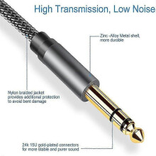 Cble audio 35  2 635, mlangeur de haut-parleurs pour tlphone portable et ordinateur, grand noyau 35  double 635