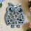 Support de jardin élégant à motifs de hibou, support de-bronze 7