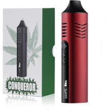 (Red) Conqueror evaporator, ceramic heating chamber, OLED display screen and temperature control