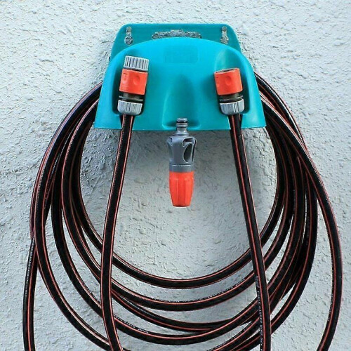 Wall Mounted Garden Hose Holder Cable Storage Rack 2