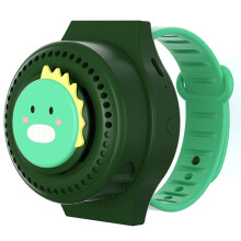 Tecknat silikonarmband för barn, dold vattentät airtag-hållare med LED-ljus kompatibel med Apple AirTag GPS-tracker (rosa)