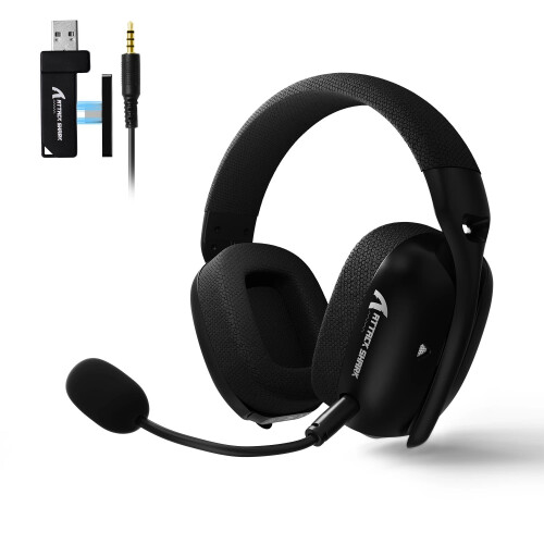 ATTACK SHARK L80 Pro Headset Black Noise Mic 1