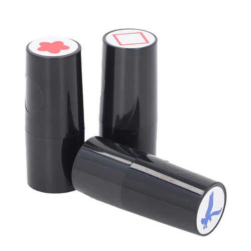 Golf Ball Stamps 3pcs Plastic Waterproof Stamp Set 1