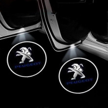 Car Welcome Light for Peugeot 106/107/108/206/207/208, LED Car Door Projector Car Door Light Car Decoration Accessories,B 4Pcs