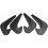 4pcs Universal Car Mud Flaps, Wear-Resistant and Splash-Resistant 1