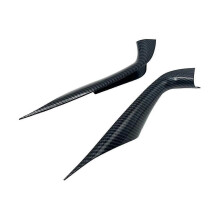 2pcs Carbon Fiber Door Pull Handle for 5 Series 2018-2023 525i 528i Driver And Passenger Side Door